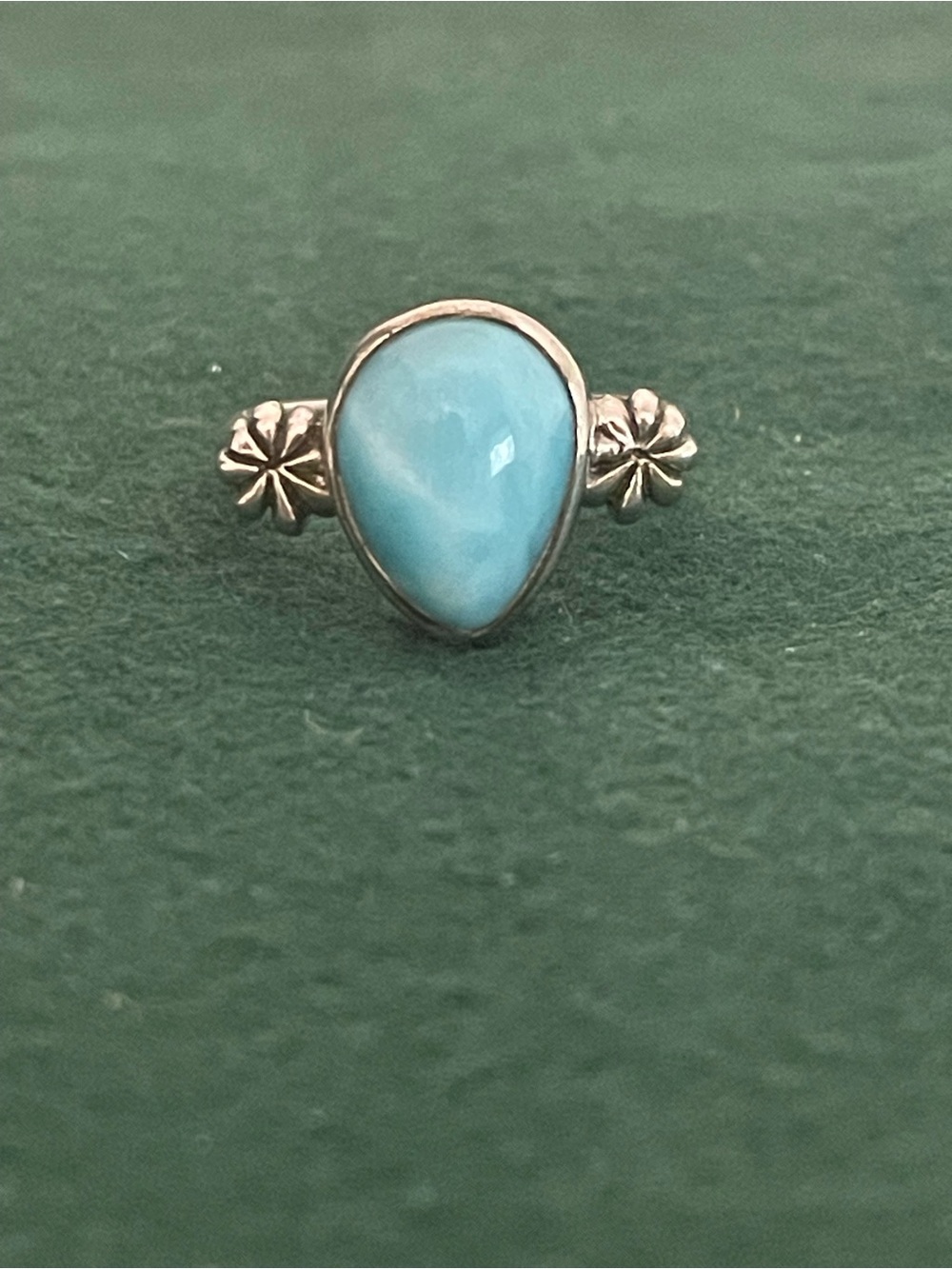 Marahlago Larimar ring size 6